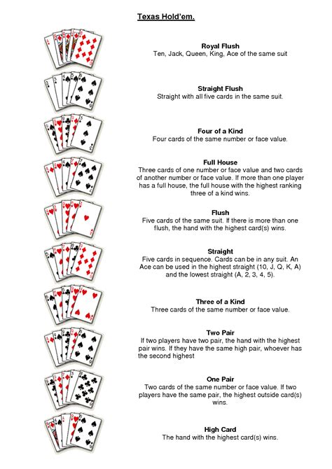 casino card games rules